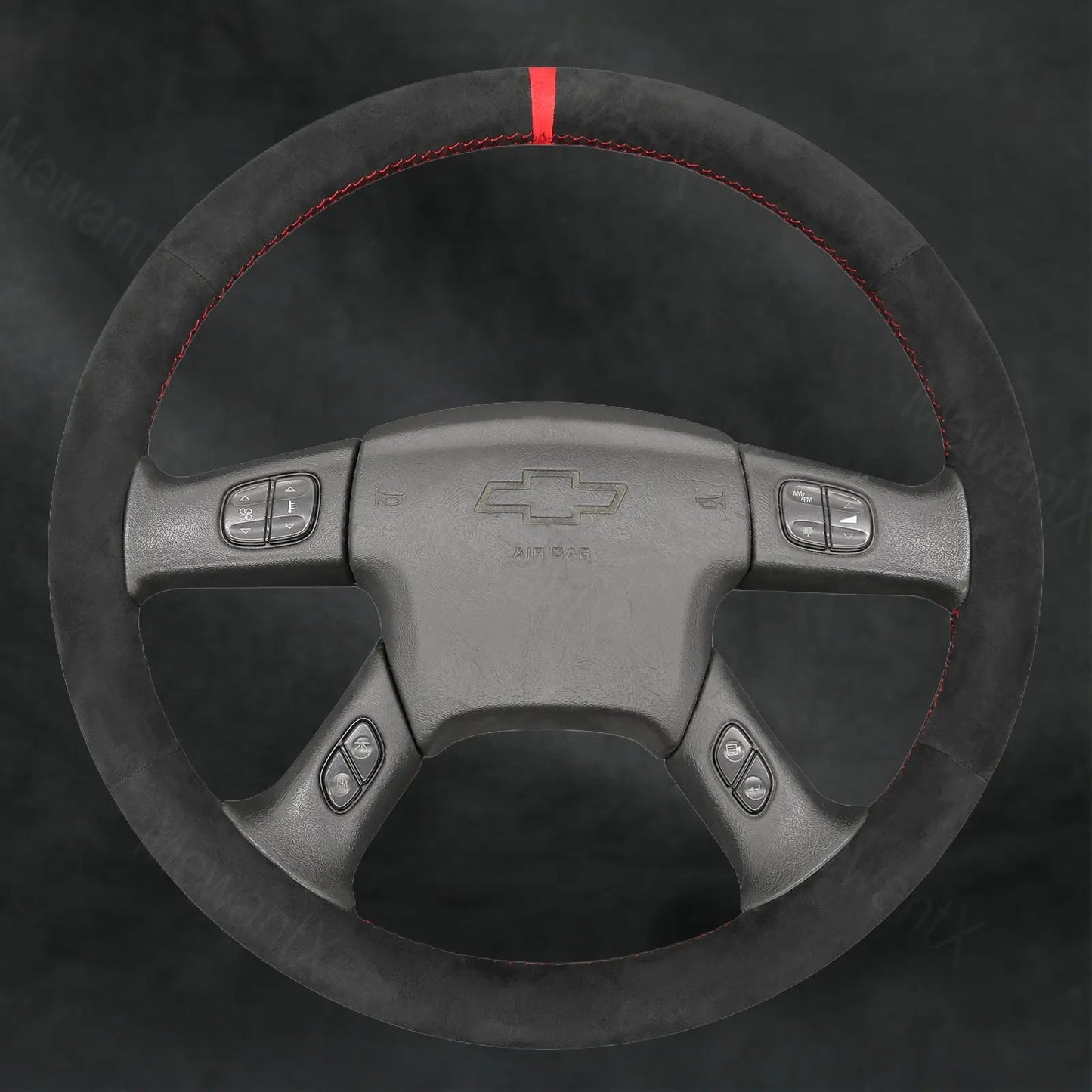 Steering Wheel Cover For Chevrolet Chevy Silverado 1500 2500 2500HD 3500 Classic 2003 - 2007 - Mewantx