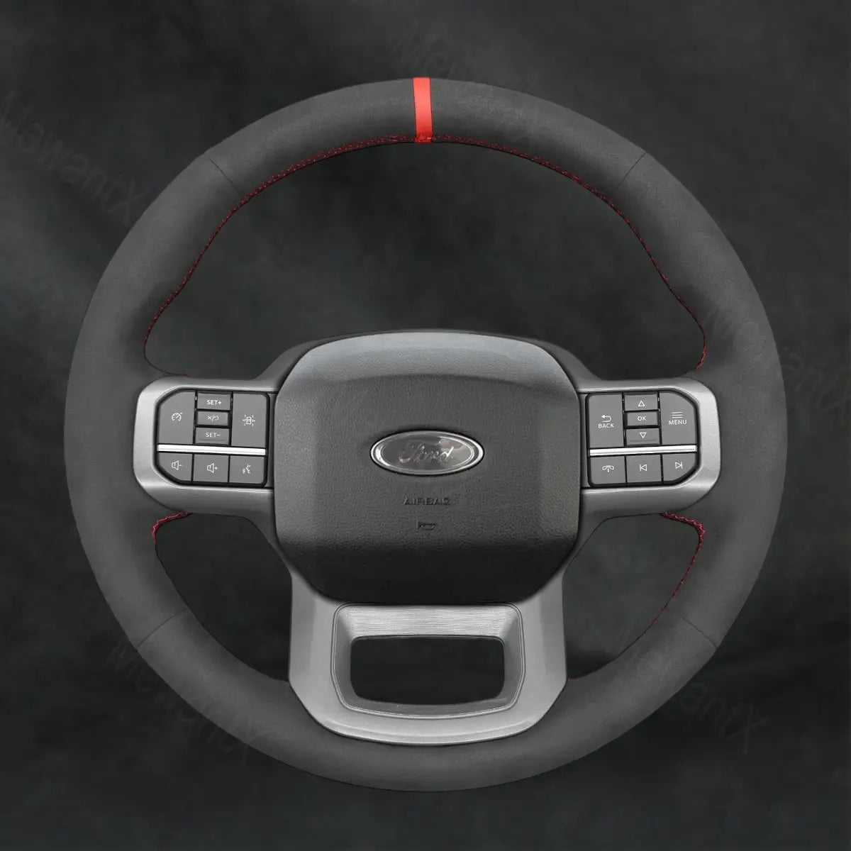 Steering Wheel Cover For Ford F - 150 F150 Lightning 2022 - 2025 - Mewantx