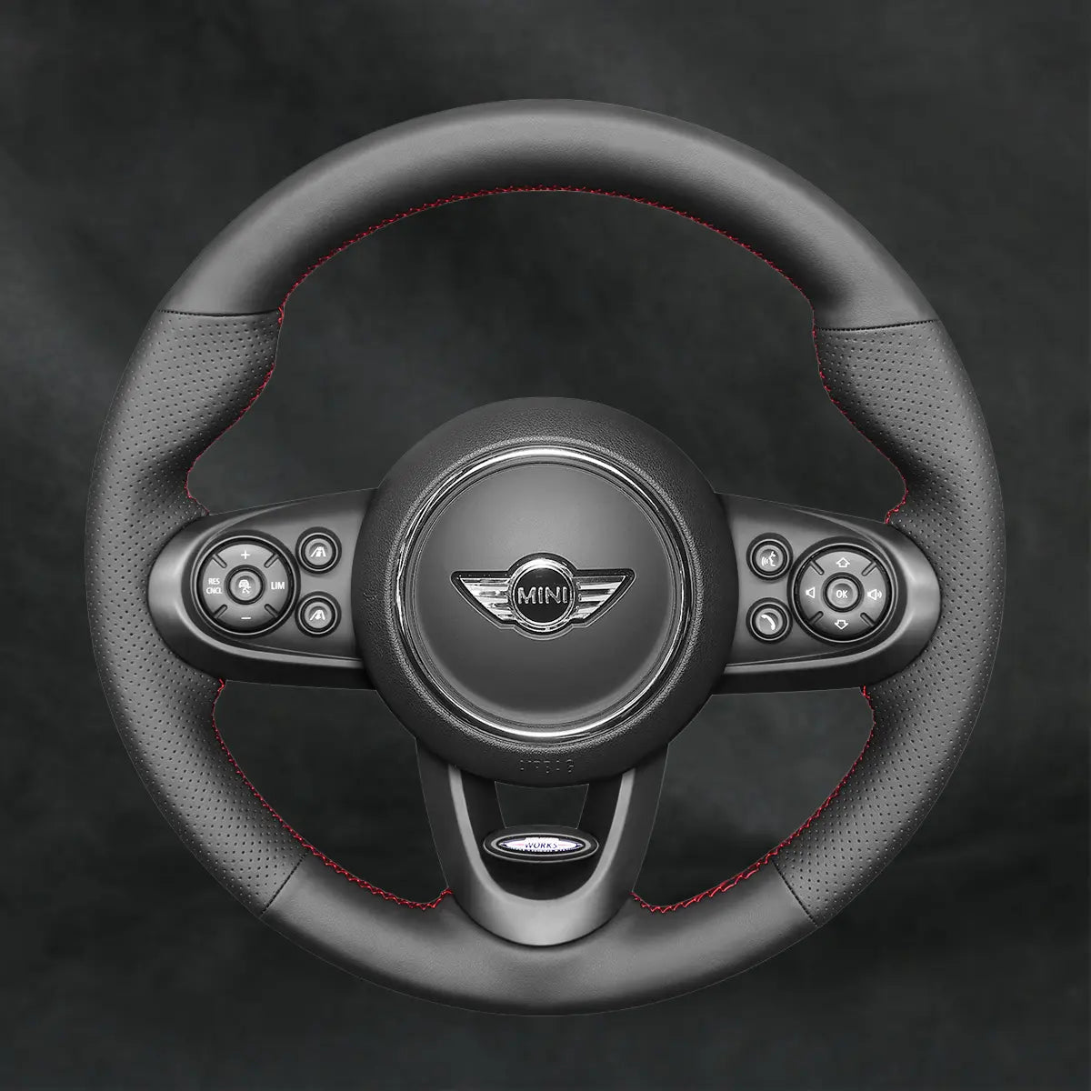Steering Wheel Cover for Mini Countryman JCW F60 2017 - 2020 - Mewantx