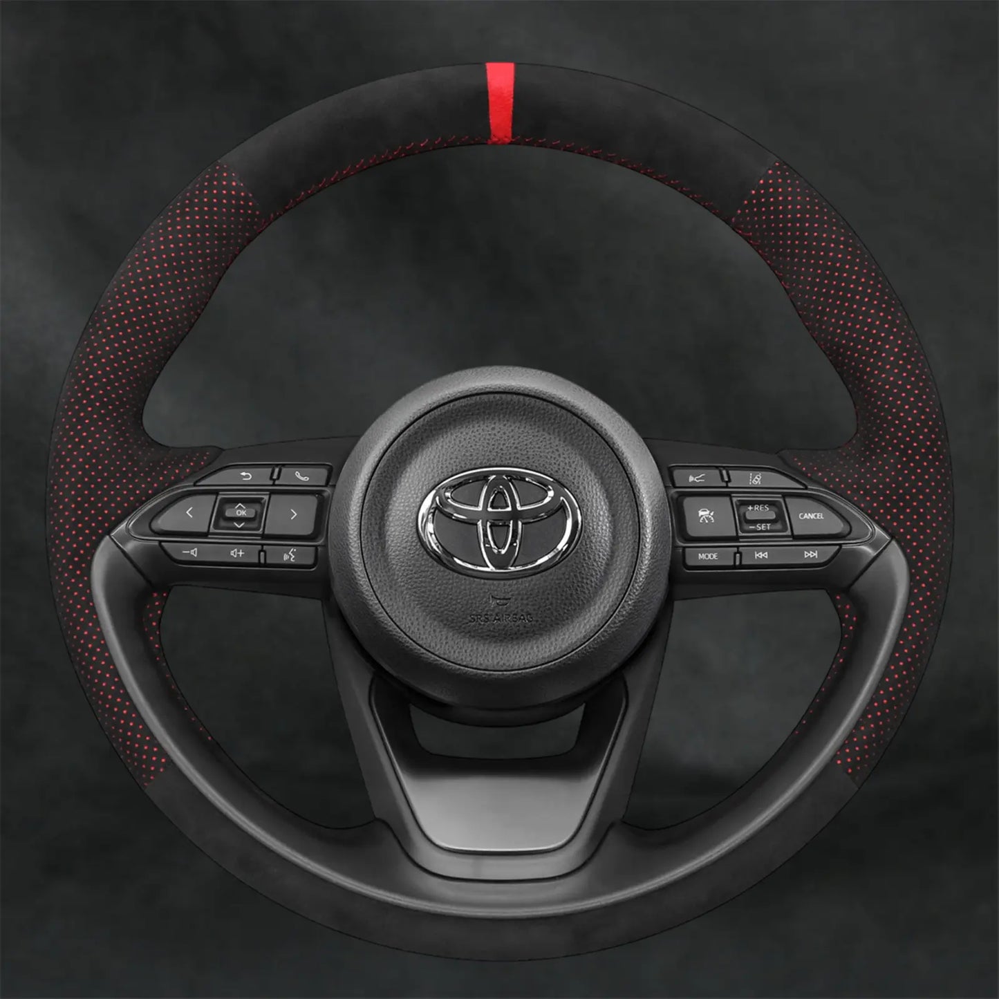 Steering Wheel Cover for Toyota Aygo X 2022 - 2024 - Mewantx