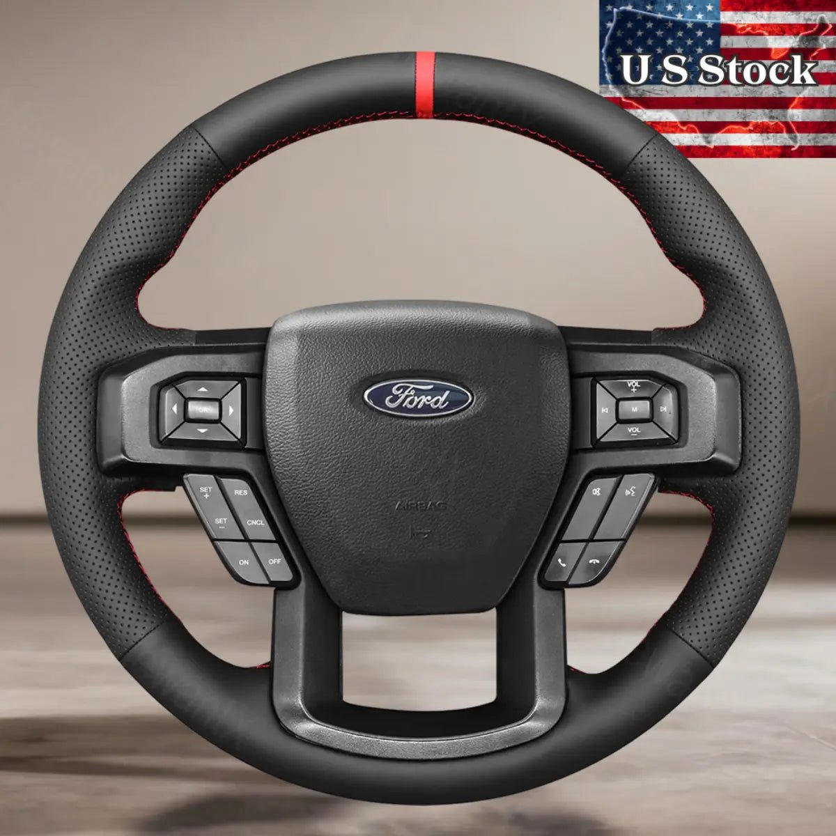 Steering Wheel Cover For Ford F - 150 F150 2015 - 2021——US STOCK - Mewantx