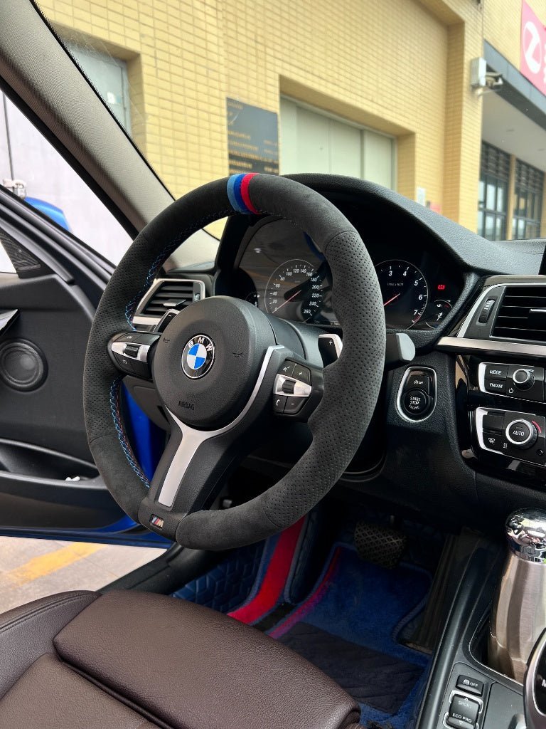 Top 5 Custom Steering Wheel Cover Upgrades for BMW M-Sport (F30/F32/F15) - Mewantx