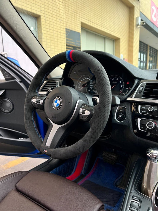 Top 5 Custom Steering Wheel Cover Upgrades for BMW M-Sport (F30/F32/F15) - Mewantx