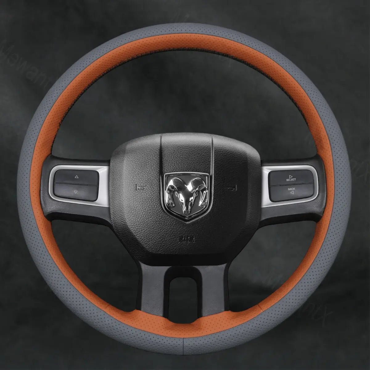 Steering Wheel Cover For RAM 1500 2500 3500 2009 - 2012 - Mewantx