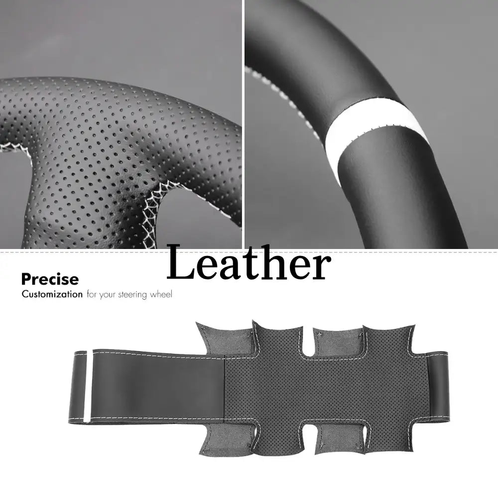 Steering Wheel Cover for Mitsubishi Lancer Evolution 5 V 6 VI 1998 - 2000 - Mewantx