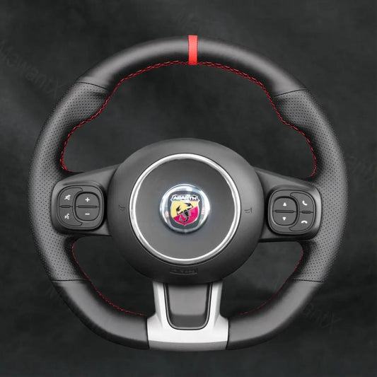 Steering Wheel Cover for Abarth 595C 2016 - 2021 - Mewantx