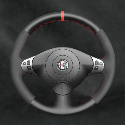 Steering Wheel Cover for Alfa Romeo 147 2000 - 2010 with Muti - function Button - Mewantx