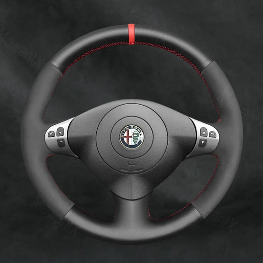 Steering Wheel Cover for Alfa Romeo 147 2000 - 2010 with Muti - function Button - Mewantx
