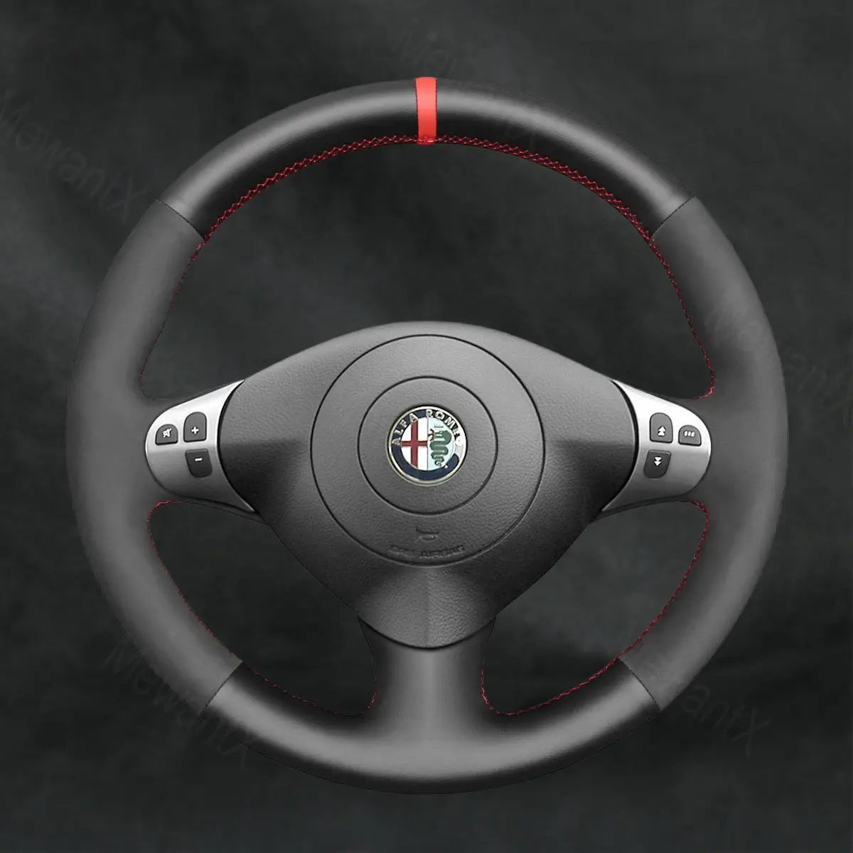 Steering Wheel Cover for Alfa Romeo 156 2003 - 2007 with Muti - function Button - Mewantx