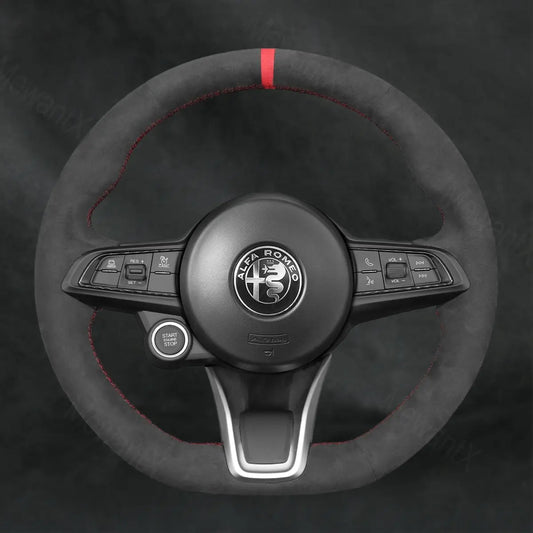 Steering Wheel Cover for Alfa Romeo Tonale 2022 - 2025 - Mewantx