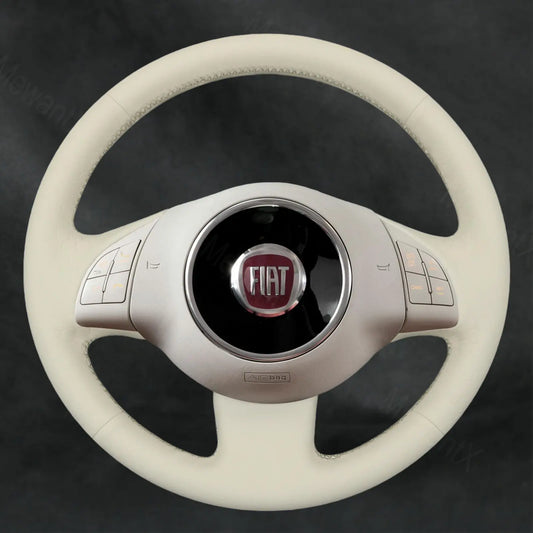 Steering Wheel Cover for Fiat 500 2008 - 2012 - Mewantx