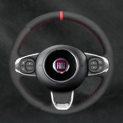 Steering Wheel Cover for Fiat 500C 2016 - 2021 - Mewantx