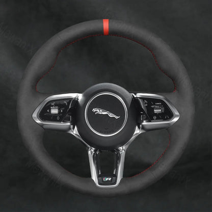 Steering Wheel Cover for Jaguar E - Pace X540 2020 - 2024 - Mewantx