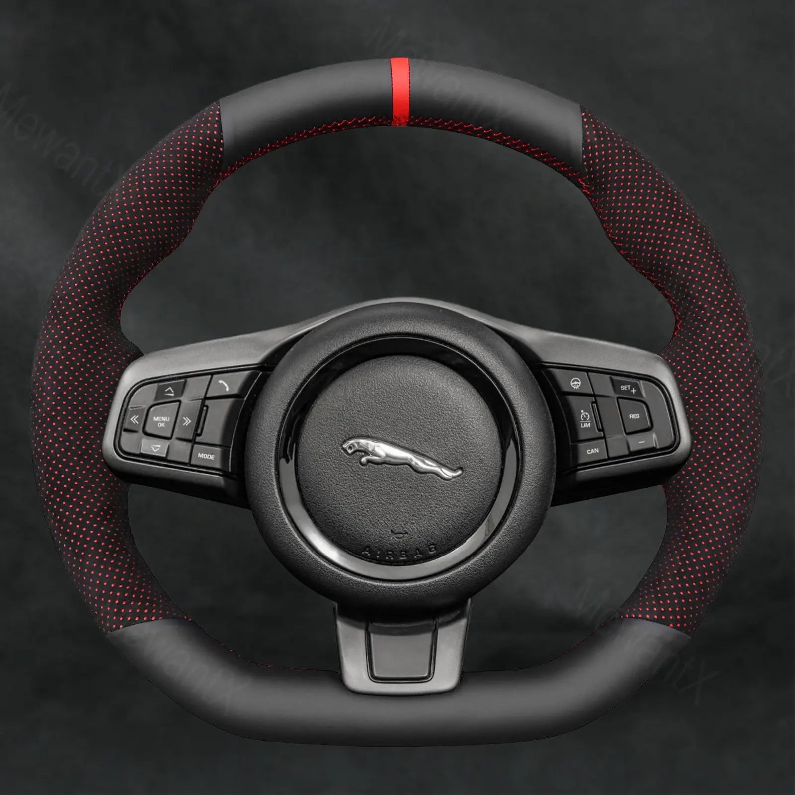 Steering Wheel Cover for Jaguar F - Type X152 2013 - 2020 - Mewantx