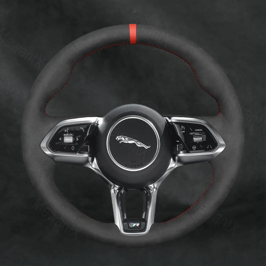 Steering Wheel Cover for Jaguar XE X760 2019 - 2024 - Mewantx