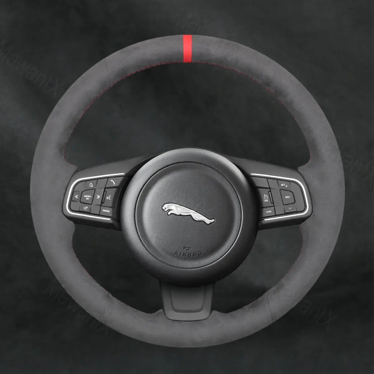 Steering Wheel Cover for Jaguar XF Sportbrake X260 2018 - Mewantx