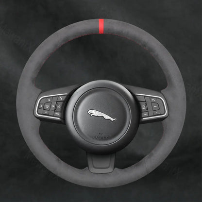 Steering Wheel Cover for Jaguar XF Sportbrake X260 2018 - Mewantx