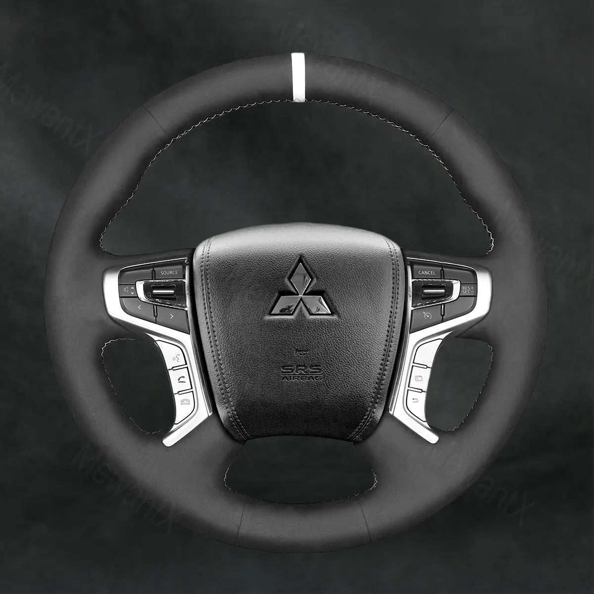 Steering Wheel Cover for Mitsubishi L200 2017 - 2023 - Mewantx