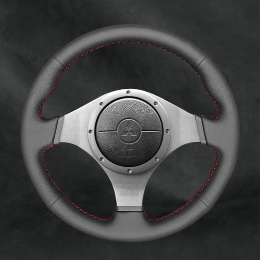Steering Wheel Cover for Mitsubishi Lancer Evolution 8 VIII 9 IX 2003 - 2006 - Mewantx