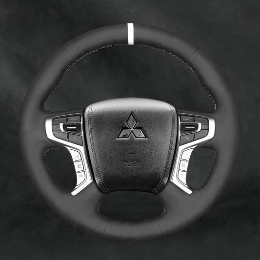 Steering Wheel Cover for Mitsubishi Shogun Sport 2015 - 2024 - Mewantx
