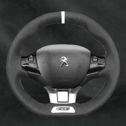 Steering Wheel Cover for Peugeot 2008 GT Line 2015 - 2019 - Mewantx