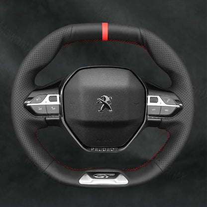 Steering Wheel Cover for Peugeot 2008 GT Line 2019 - 2025 - Mewantx