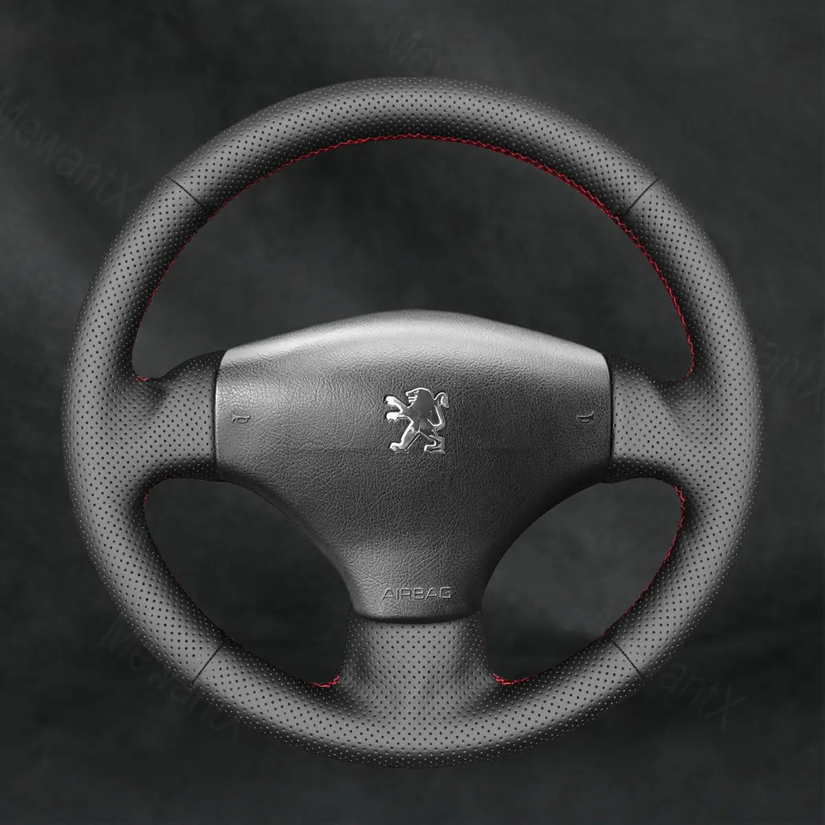 Steering Wheel Cover for Peugeot 206 SW 2001 - 2009 - Mewantx