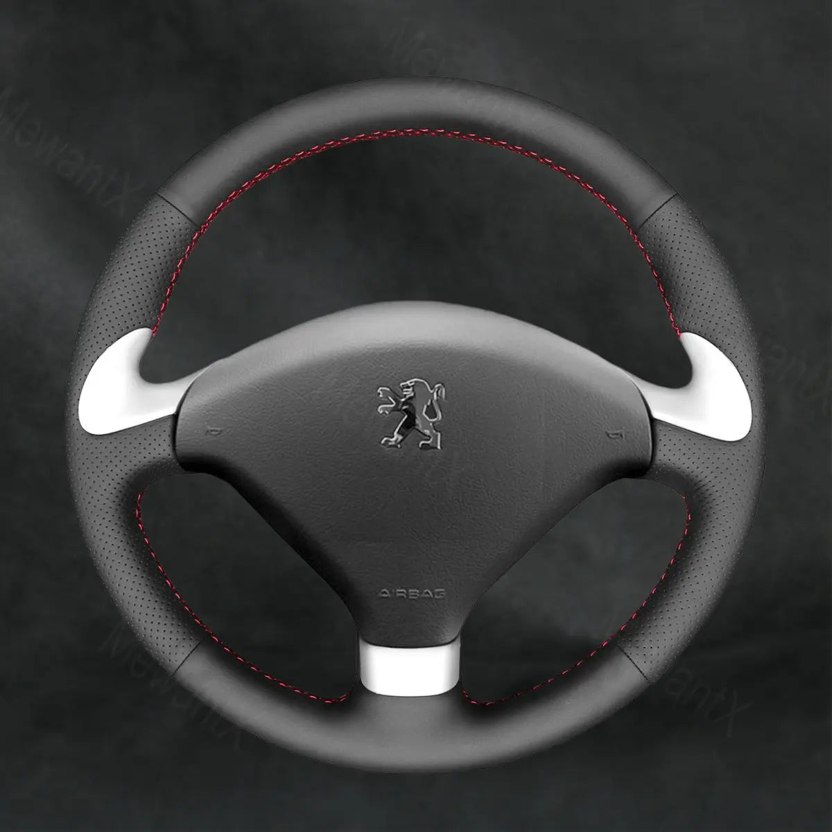 Steering Wheel Cover for Peugeot 407 SW 2004 - 2011 - Mewantx