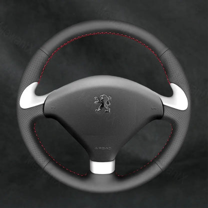 Steering Wheel Cover for Peugeot 407 SW 2004 - 2011 - Mewantx