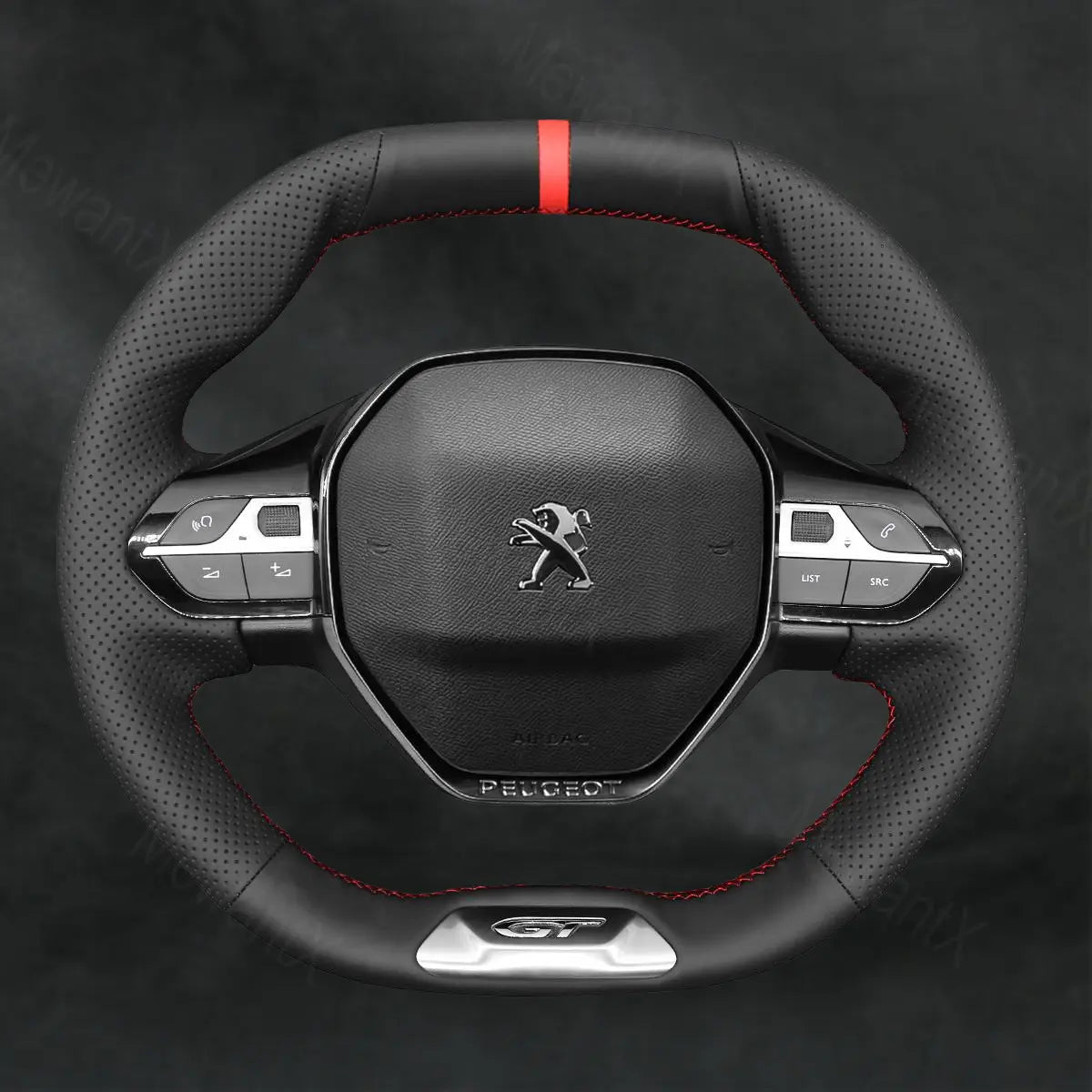 Steering Wheel Cover for Peugeot 508 SW GT Line 2018 - 2025 - Mewantx