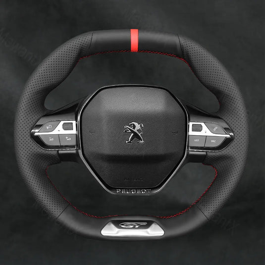 Steering Wheel Cover for Peugeot Rifter GT Line 2018 - 2025 - Mewantx