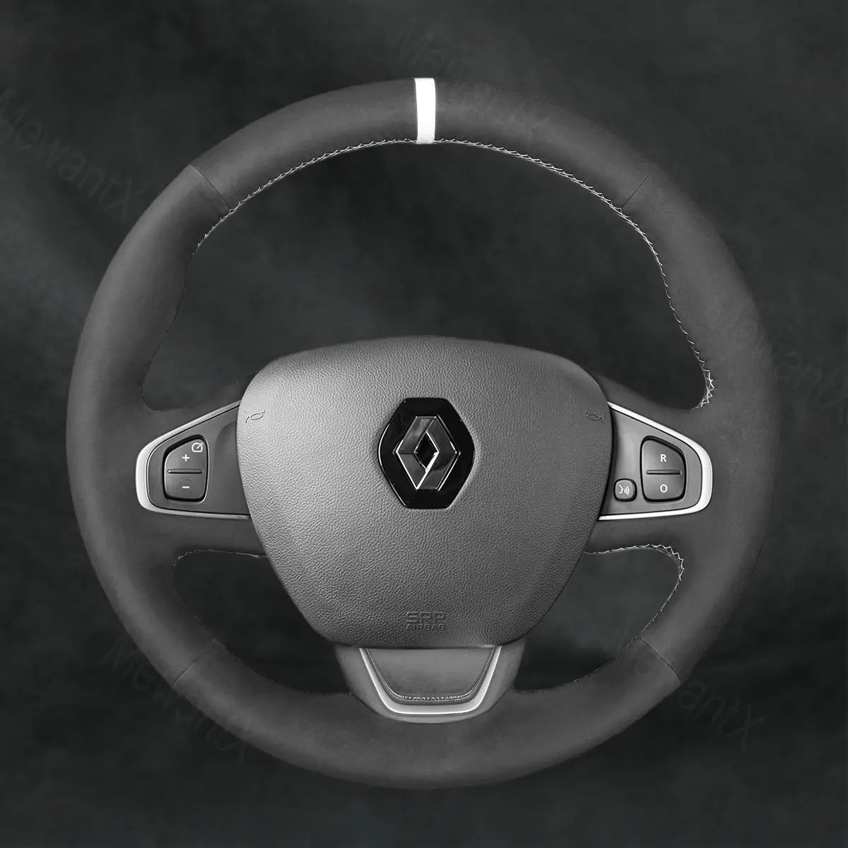 Steering Wheel Cover for Renault Captur 2016 - 2020 with Muti - function button - Mewantx