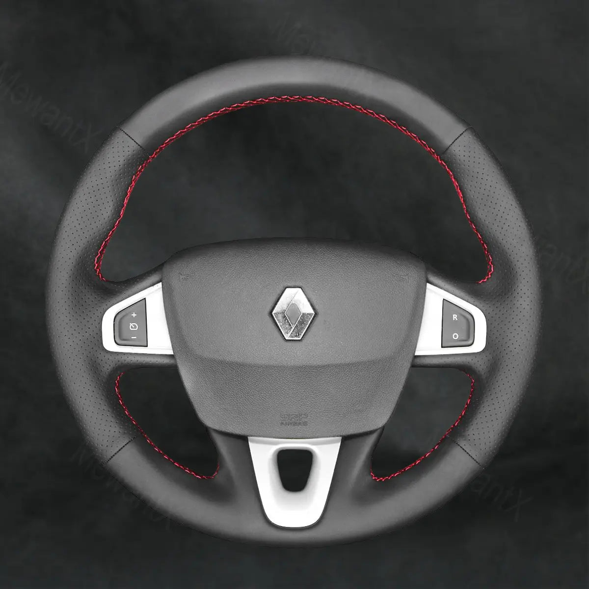 Steering Wheel Cover for Renault Megane 3 Coupe RS 2010 - 2016 - Mewantx