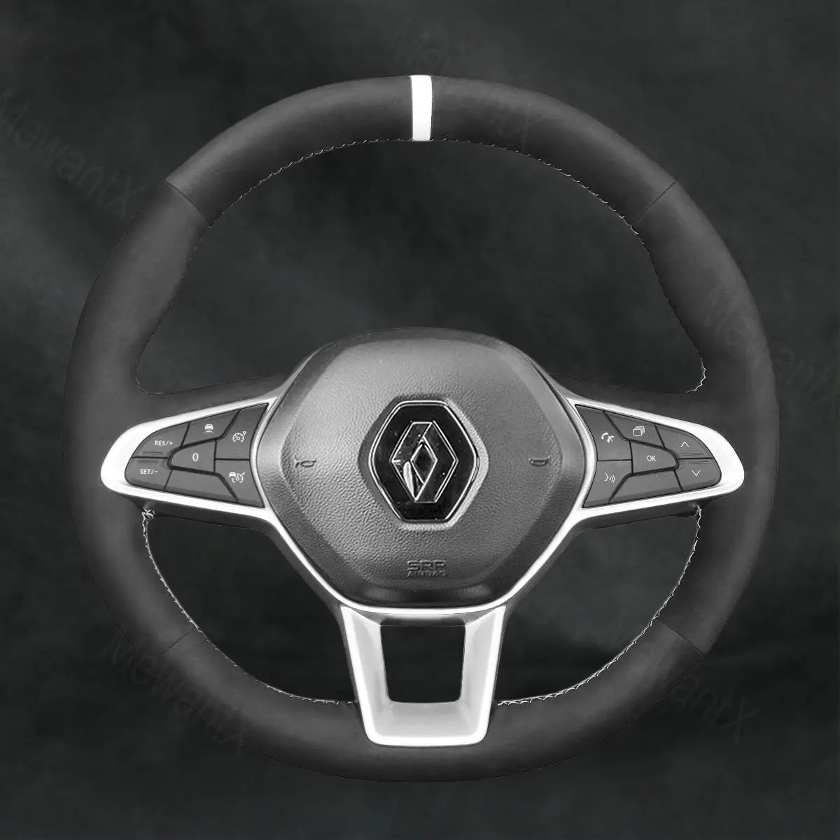 Steering Wheel Cover for Renault Zoe 2020 - 2025 - Mewantx