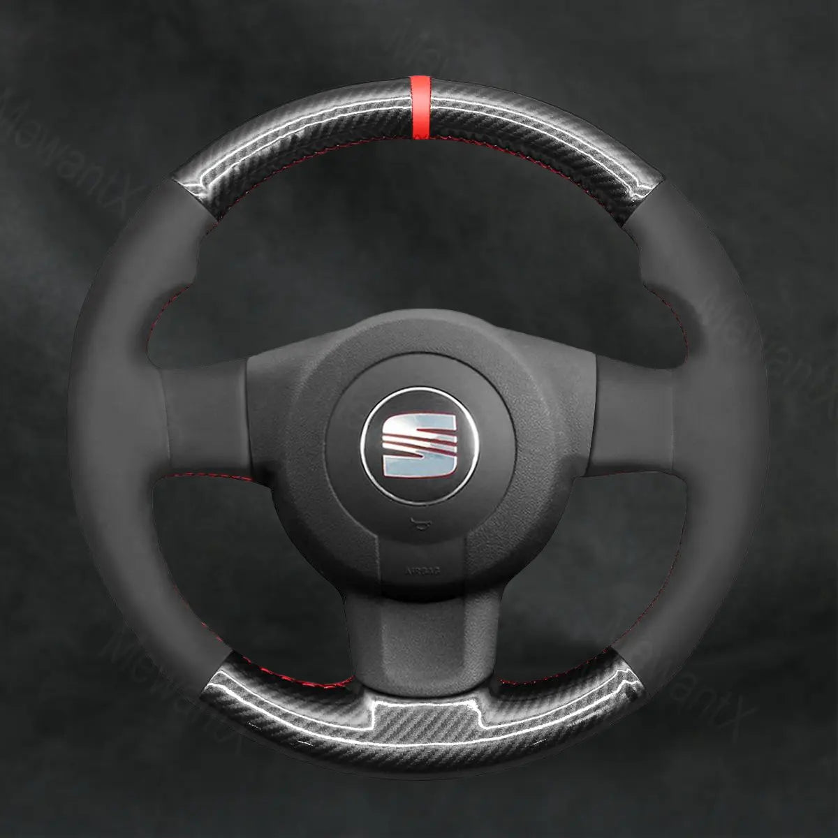 Steering Wheel Cover for Seat Ibiza 2005 - 2009 - Mewantx