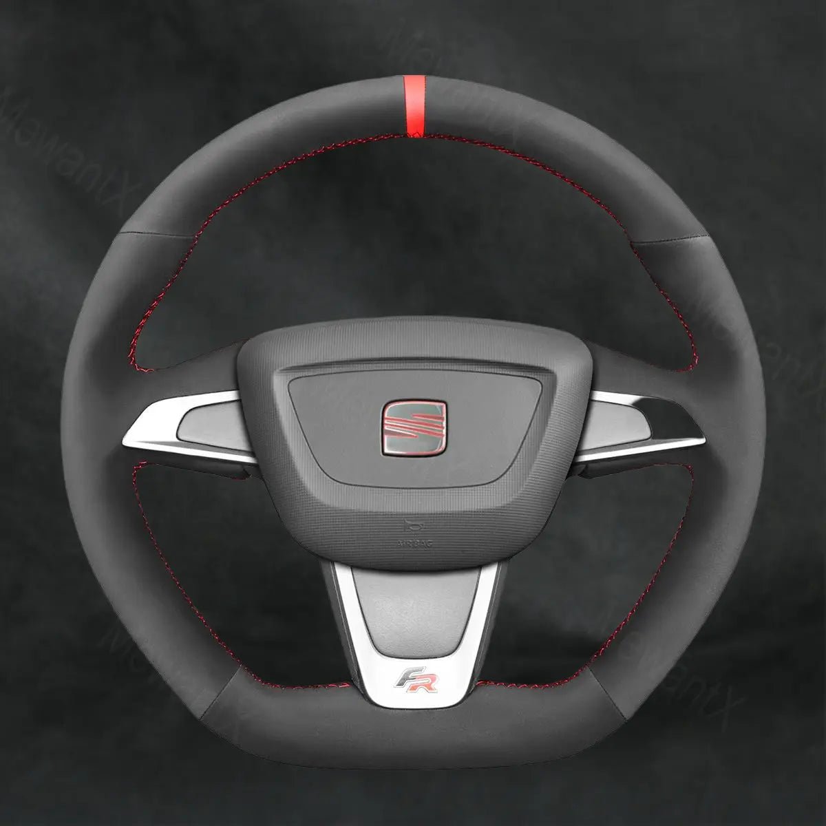 Steering Wheel Cover for Seat Ibiza 6J FR CUPRA 2012 - 2015 - Mewantx