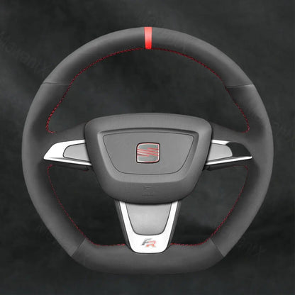 Steering Wheel Cover for Seat Ibiza 6J FR CUPRA 2012 - 2015 - Mewantx