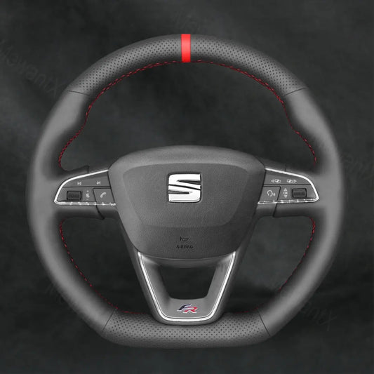 Steering Wheel Cover for Seat Leon 5F FR CUPRA 2013 - 2020 - Mewantx