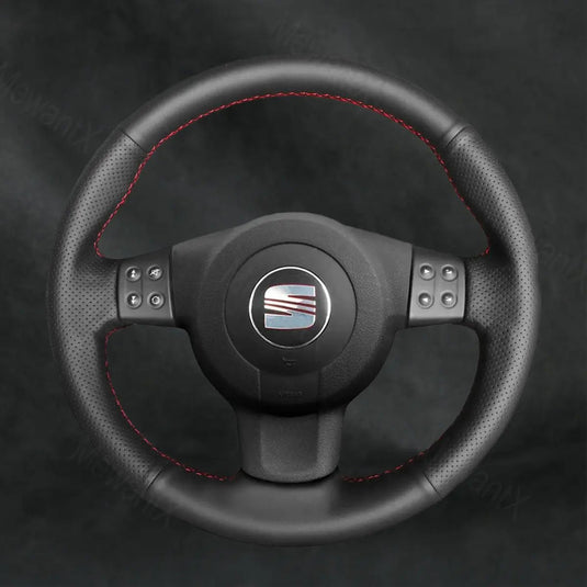 Steering Wheel Cover for Seat Toledo 2004 - 2008 with Muti - function Button - Mewantx