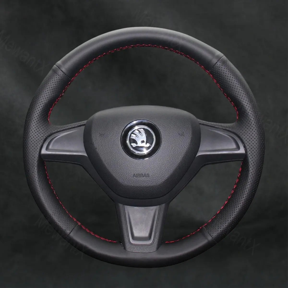 Steering Wheel Cover for Skoda Citigo 2013 - 2019 Type B - Mewantx
