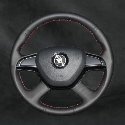 Steering Wheel Cover for Skoda Citigo 2013 - 2019 Type C - Mewantx