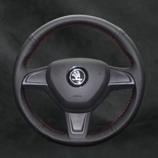 Steering Wheel Cover for Skoda Fabia 2013 - 2019 Type B - Mewantx