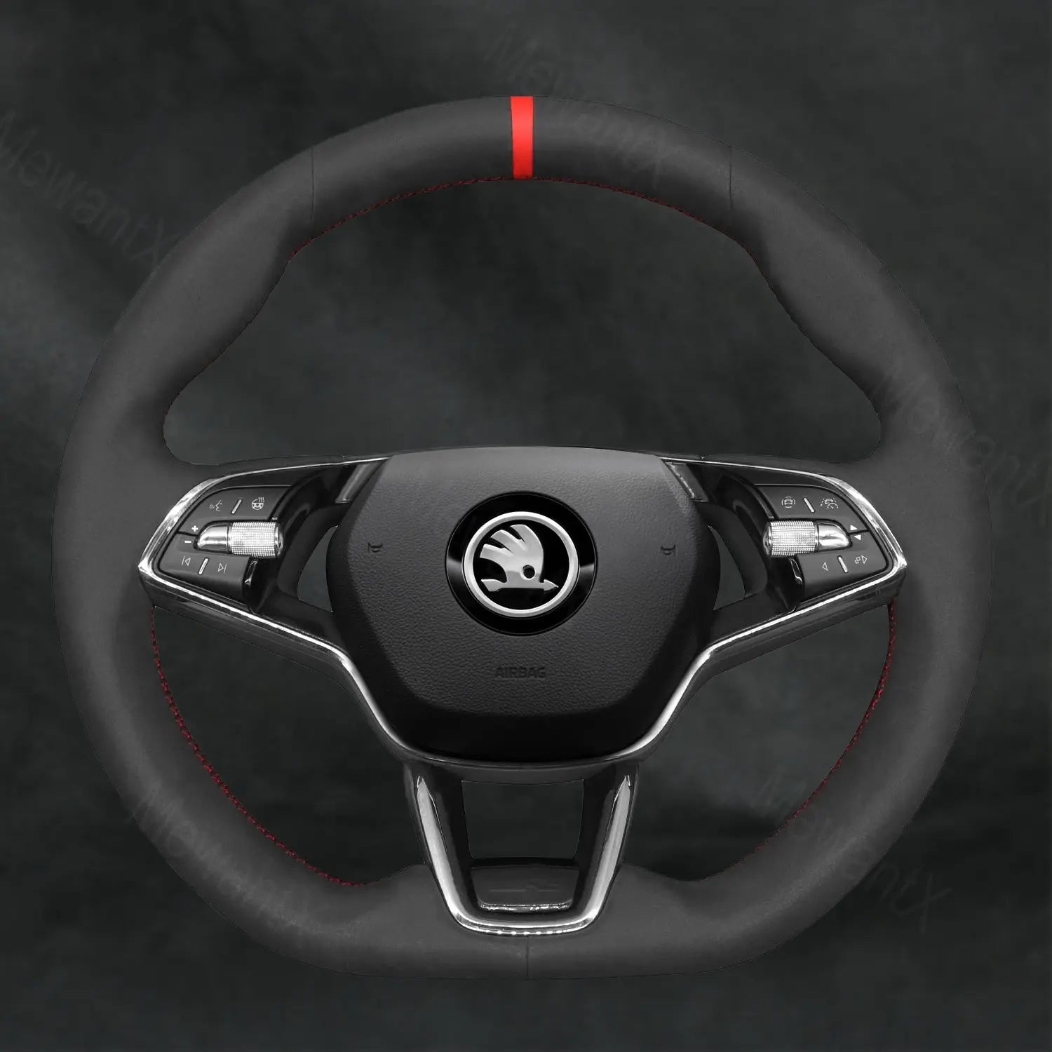 Steering Wheel Cover for Skoda Karoq 2021 - 2025 - Mewantx