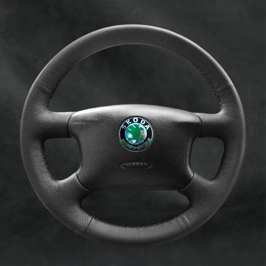Steering Wheel Cover for Skoda Superb 2002 - 2005 - Mewantx
