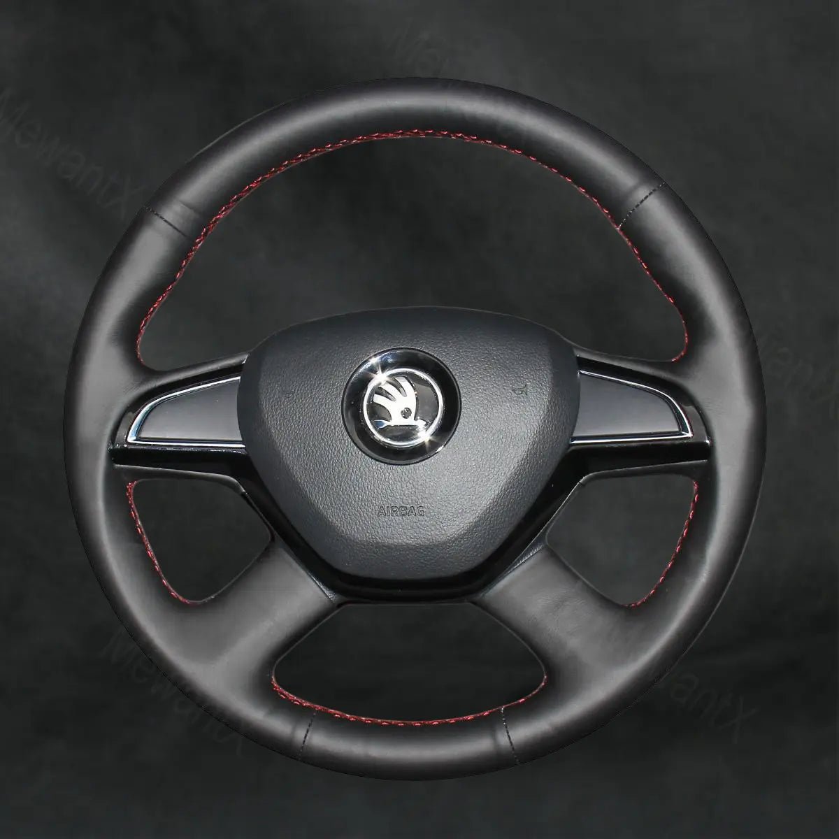 Steering Wheel Cover for Skoda Superb 2013 - 2015 - Mewantx