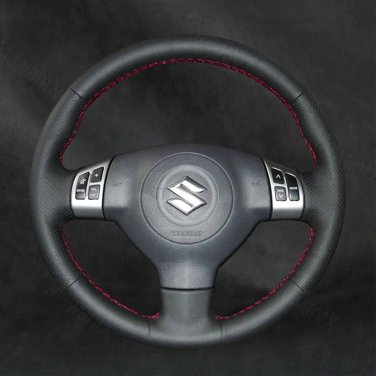 Steering Wheel Cover for Suzuki Swift 2005 - 2011 Type A - Mewantx