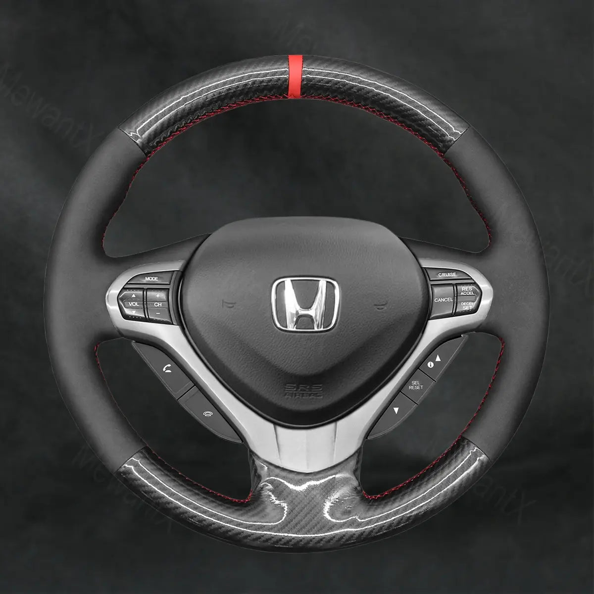 Steering Wheel Cover For Acura TSX TSX Sport Wagon 2009 - 2014 - Mewantx