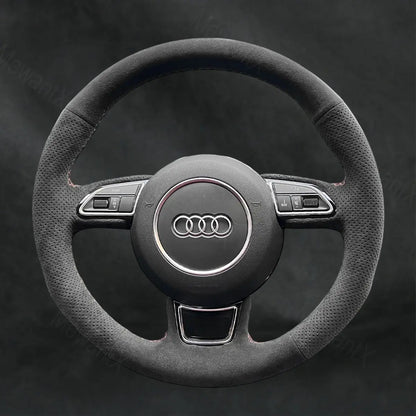 Steering Wheel Cover For Audi A4 2015 - 2016 - Mewantx