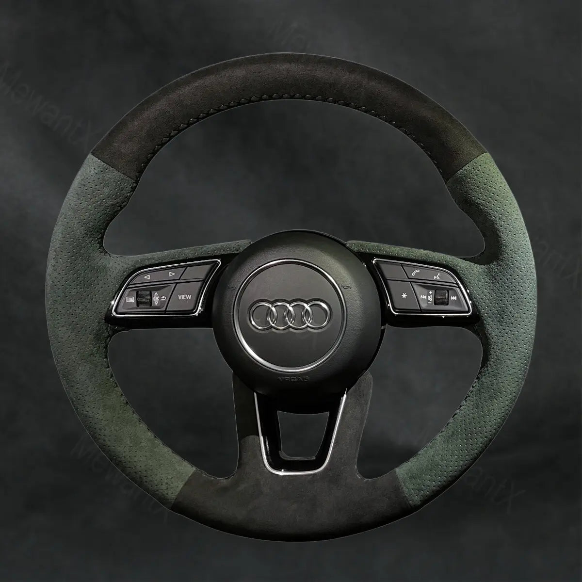 Steering Wheel Cover For Audi A4 Allroad Avant S4 RS 4 B98W 2016 2022 - Mewantx