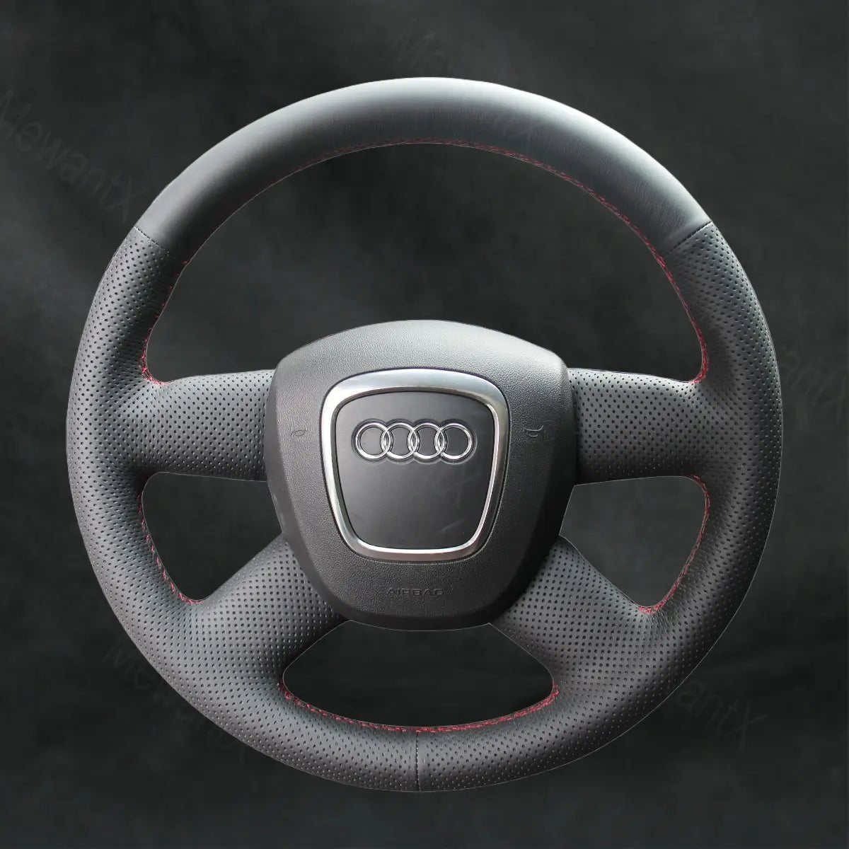 Steering Wheel Cover For Audi A4 B8 2005 - 2012 - Mewantx